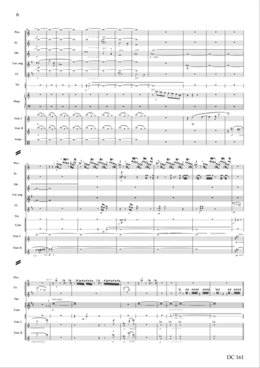Vinlandsaga - a Nordic Symphony [score] Percussion Ensemble scores gallery preview page 6