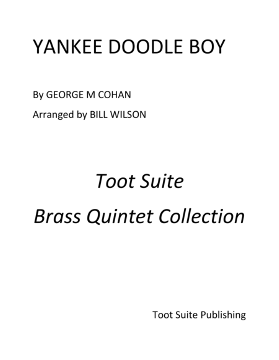 Yankee Doodle Boy Brass Quintet scores gallery preview page 1