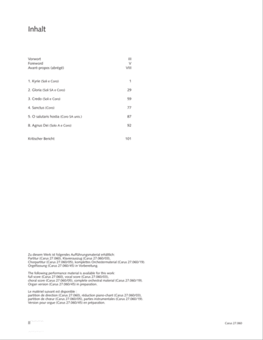 Messe a quatre voix 4-Part scores gallery preview page 3
