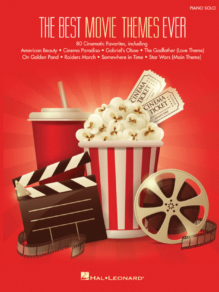 The Best Movie Themes Ever Piano Solo scores gallery preview page 1