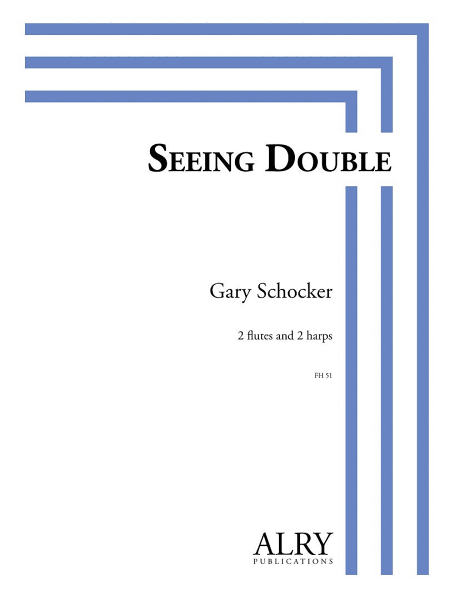 Seeing Double for Two Flutes and Two Harps Flute Duet scores gallery preview page 1