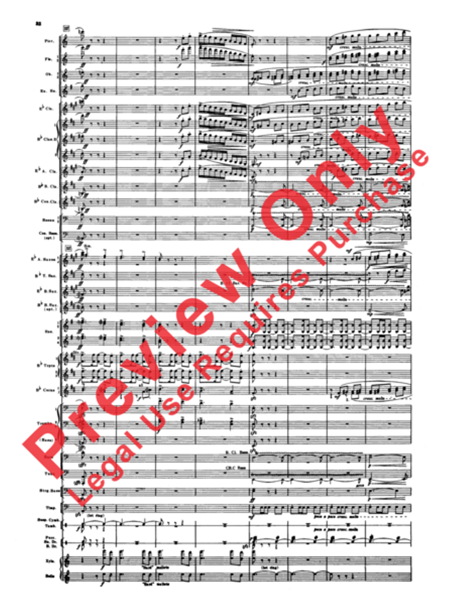 Armenian Dances, Part 1 Armenian Dances, Part 1 Concert Band scores gallery preview page 33