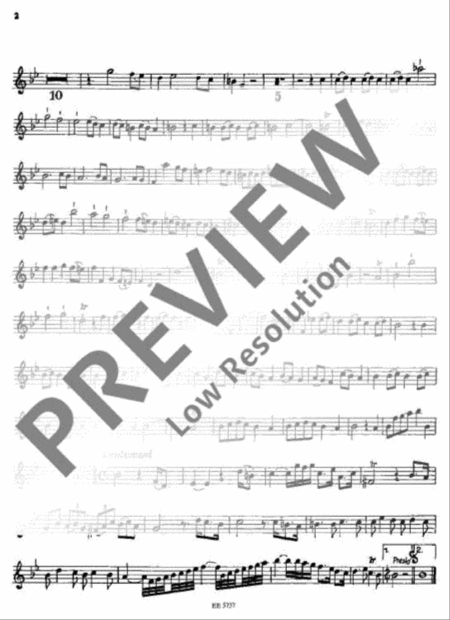 Musique de table Oboe scores gallery preview page 3