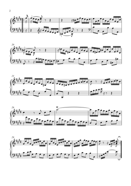 French Suite No. 6 in E Major, BWV 817