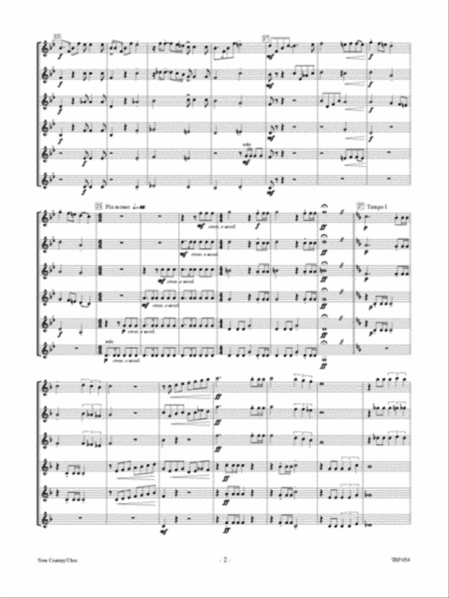 New Century - 2000 A.D. Small Ensemble scores gallery preview page 3