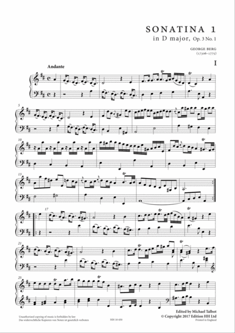 Twelve Sonatinas Op. 3, Vol. 1 Piano scores gallery preview page 2