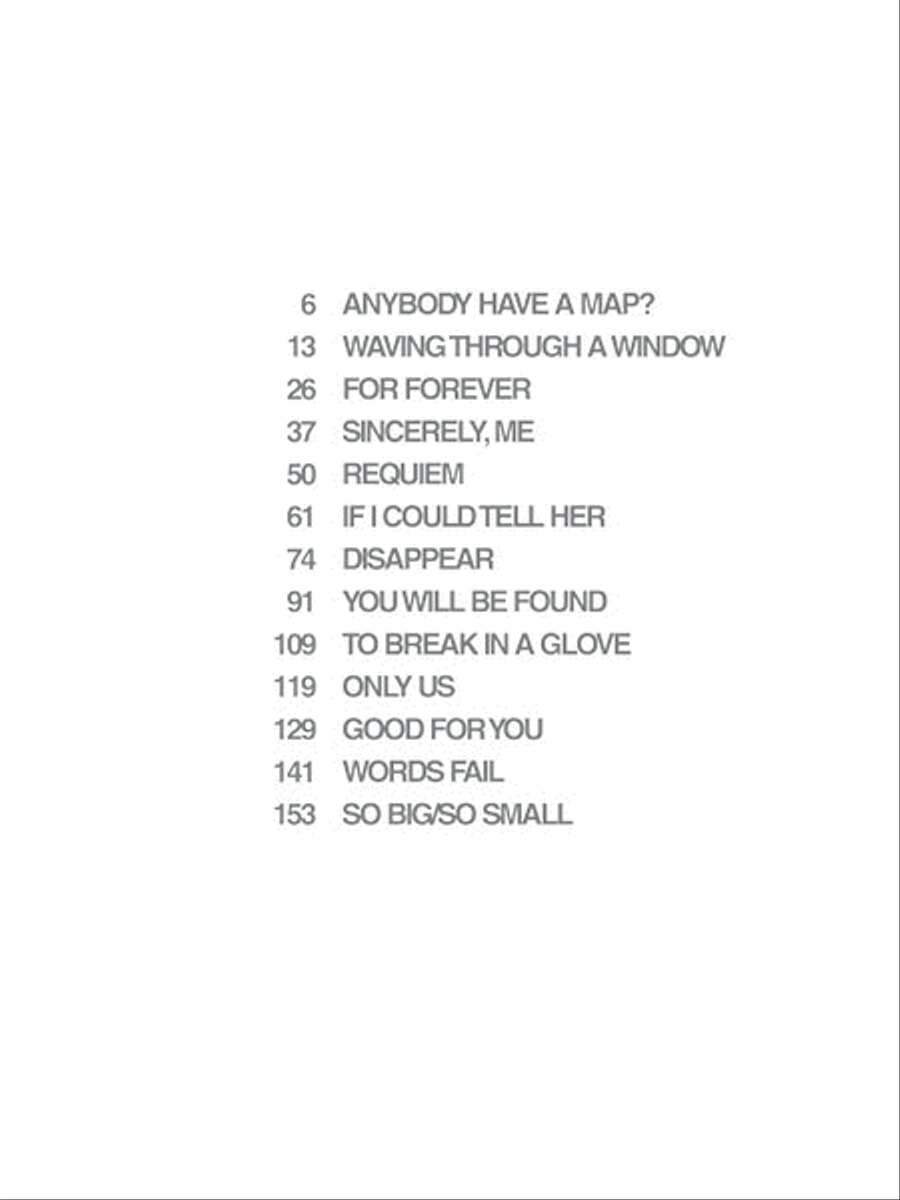 Dear Evan Hansen Dear Evan Hansen Voice scores gallery preview page 2