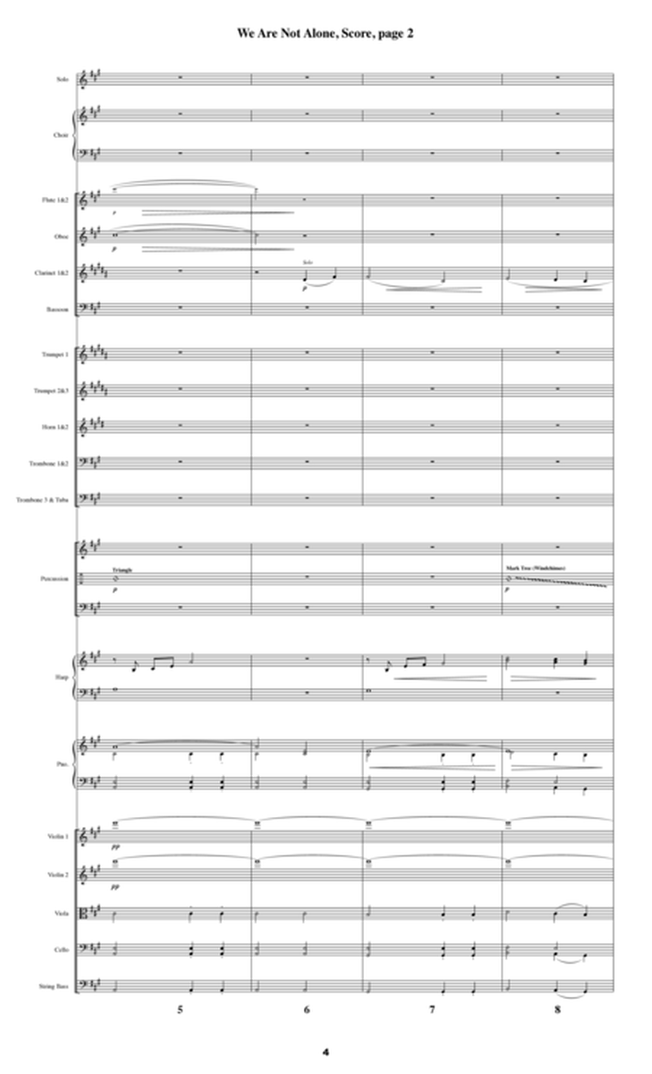 Psalm 23 - A Journey With The Shepherd - Score