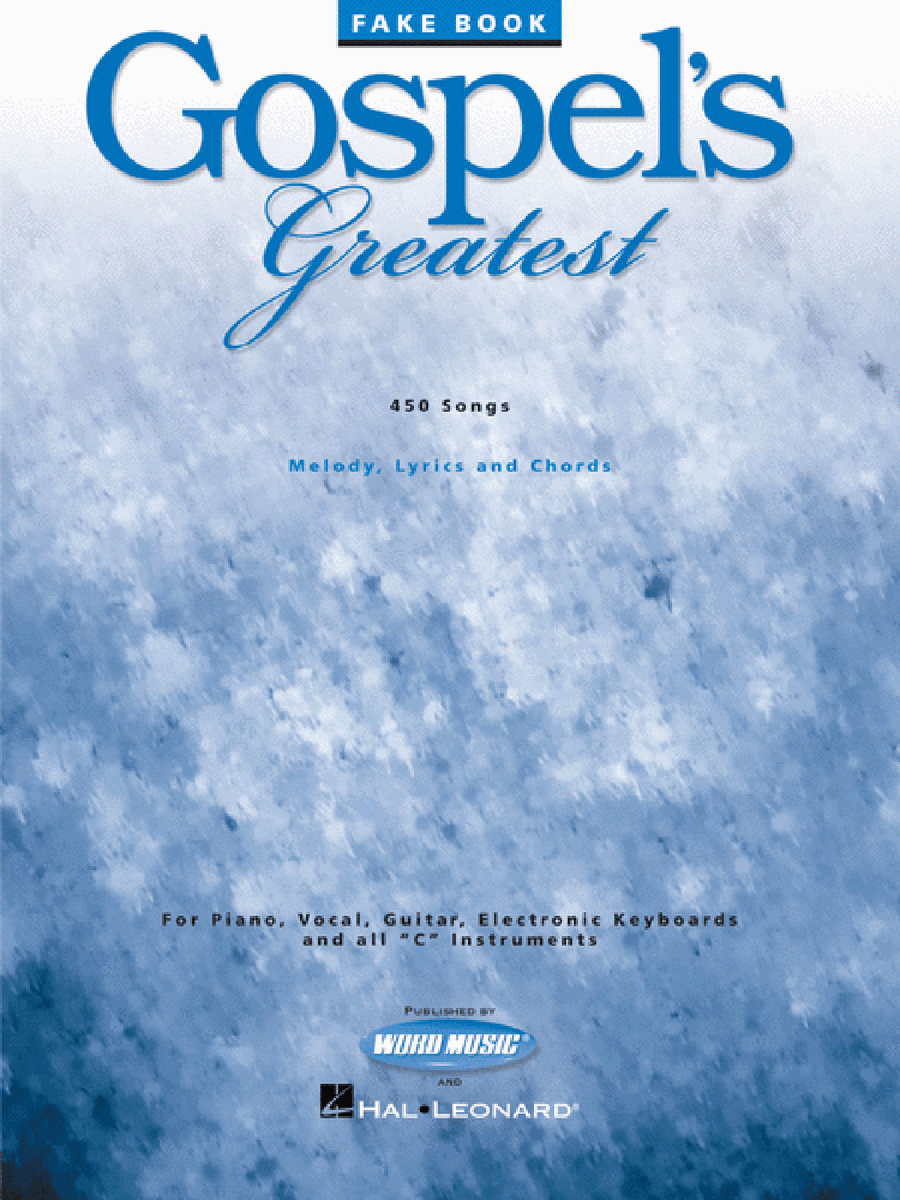 Gospel's Greatest Fake Book Guitar scores gallery preview page 1