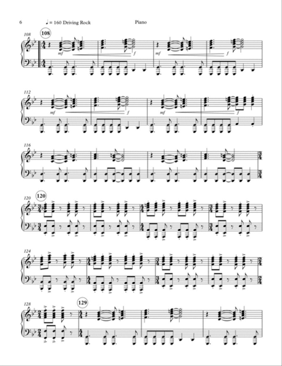 Macarthur Park Large Ensemble scores gallery preview page 6