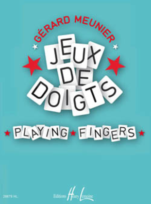 Book cover for Jeux de doigts - Playing fingers