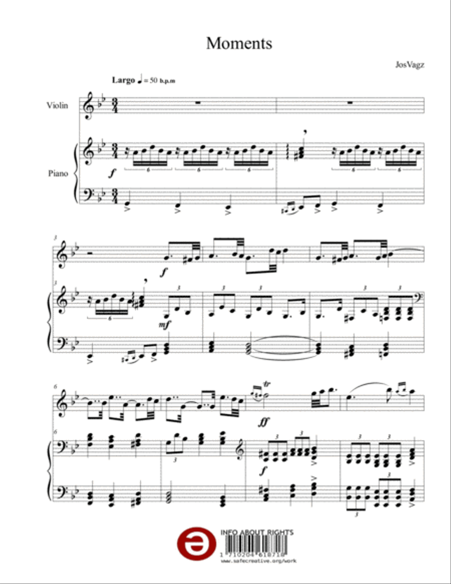 Moments String Duet scores gallery preview page 1
