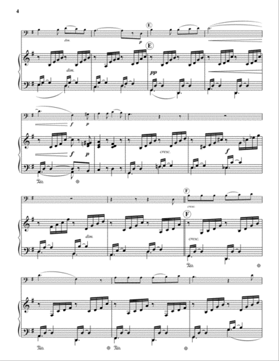 On Wings of Song Euphonium scores gallery preview page 4
