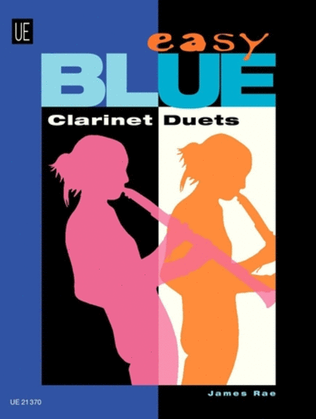 Book cover for Easy Blue Duets - Clarinets
