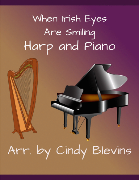 When Irish Eyes are Smiling, Harp and Piano Duet image number null