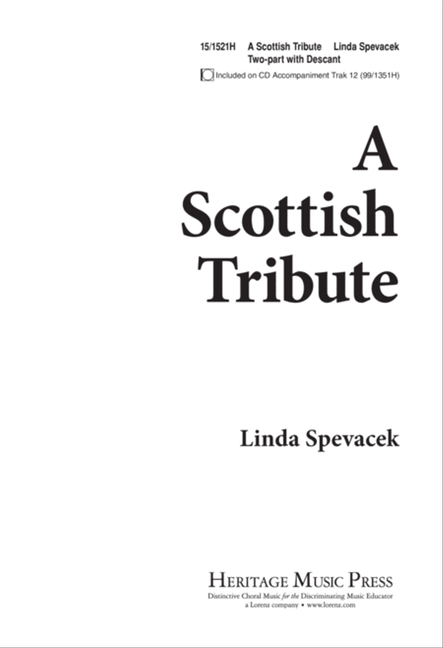 A Scottish Tribute A Scottish Tribute 2-Part scores gallery preview page 2