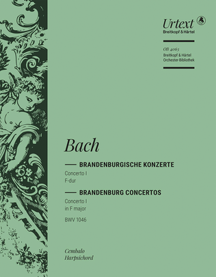 Brandenburg Concerto No. 1 in F major BWV 1046
