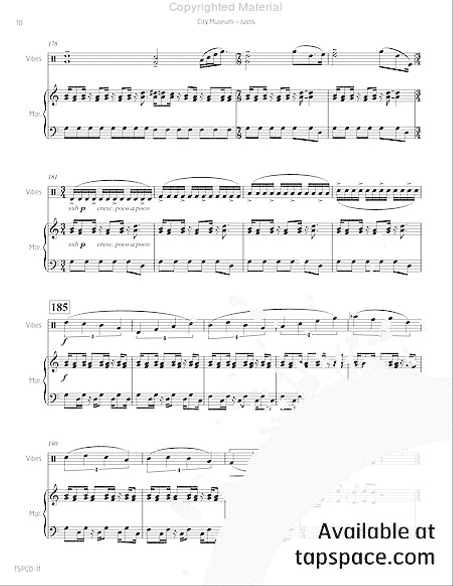 City Museum Drums scores gallery preview page 15
