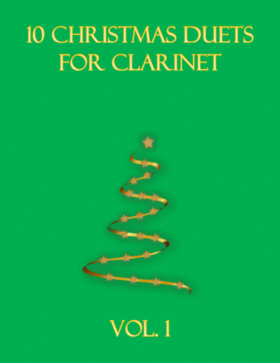 10 Christmas Duets for clarinet (Vol. 1) image number null