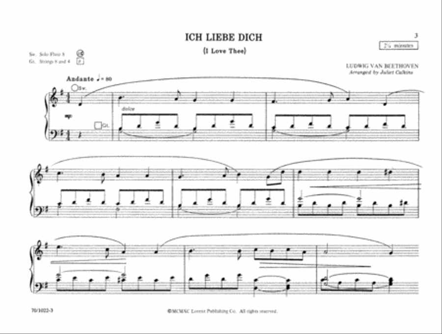 Pedal-less: Wedding Music For Organ Organ Solo scores gallery preview page 5