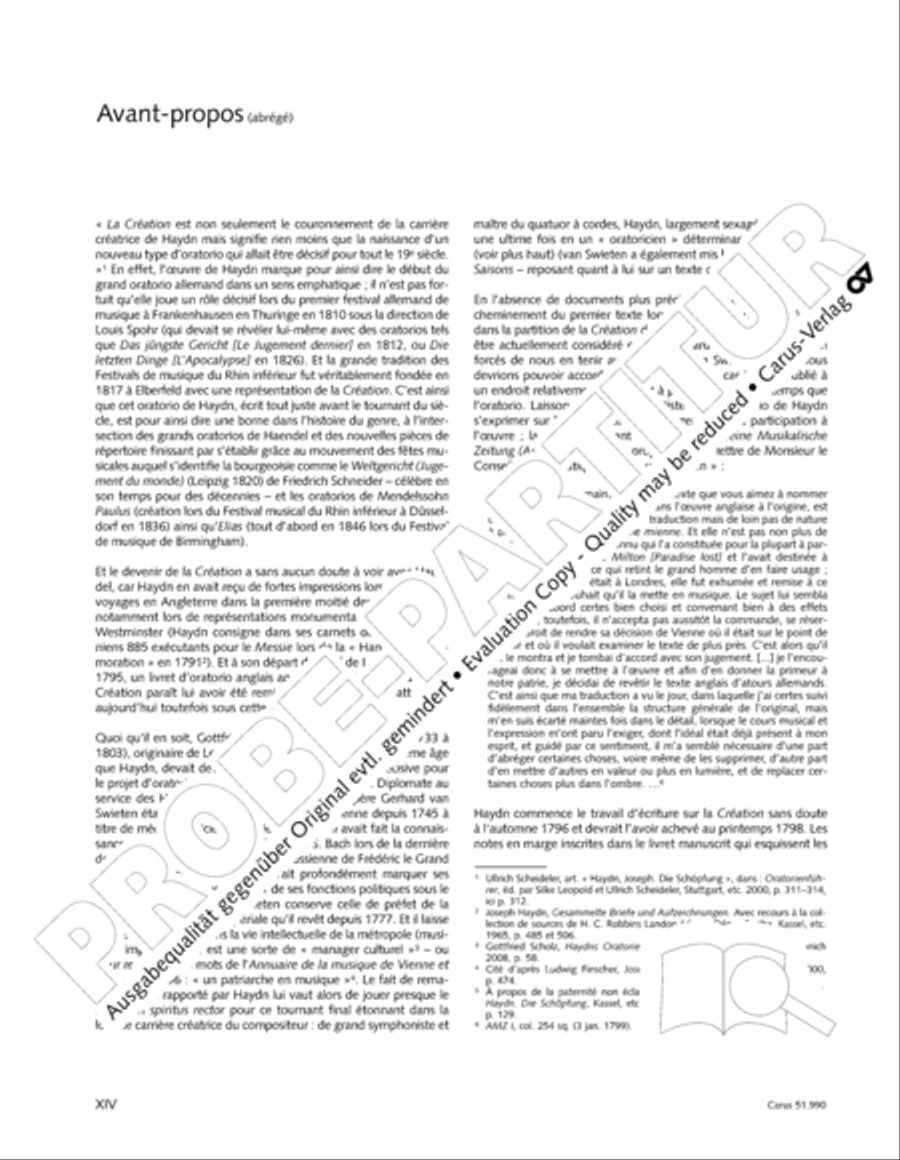 The Creation (Die Schopfung) 4-Part scores gallery preview page 15
