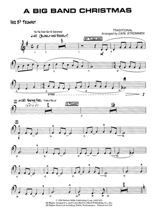 A Big Band Christmas: 3rd B-flat Trumpet