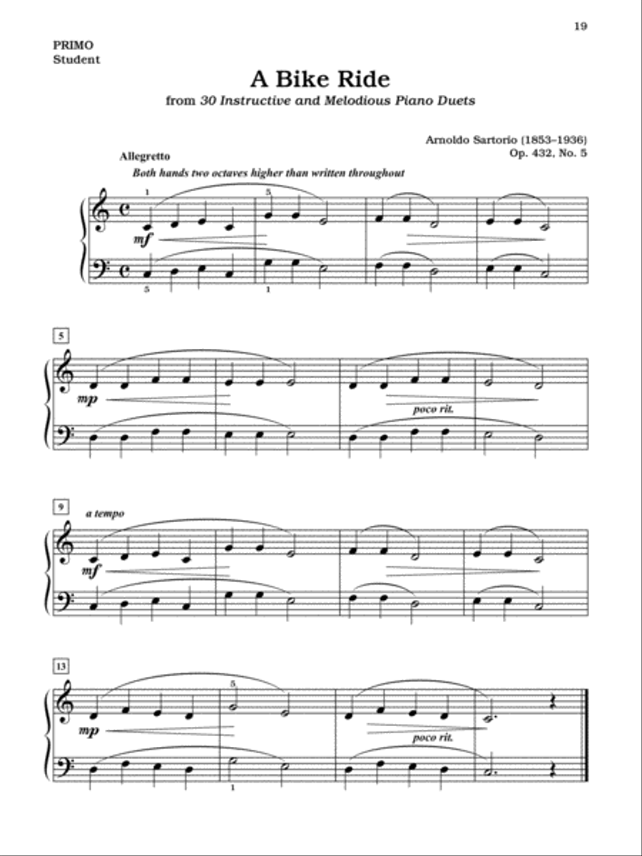 Masterwork Classics Duets, Level 1 Small Ensemble scores gallery preview page 5