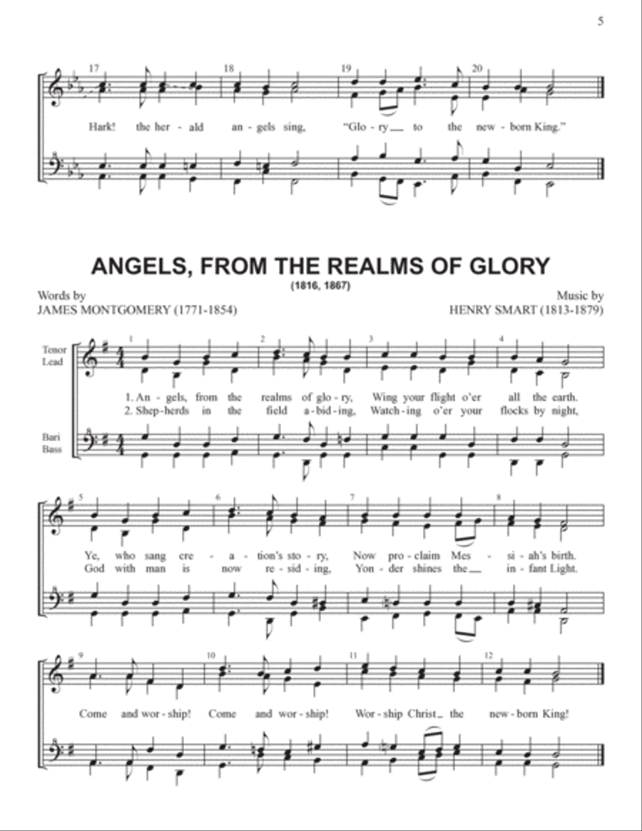 Yuletide Favorites (Volume I) SSAA scores gallery preview page 5