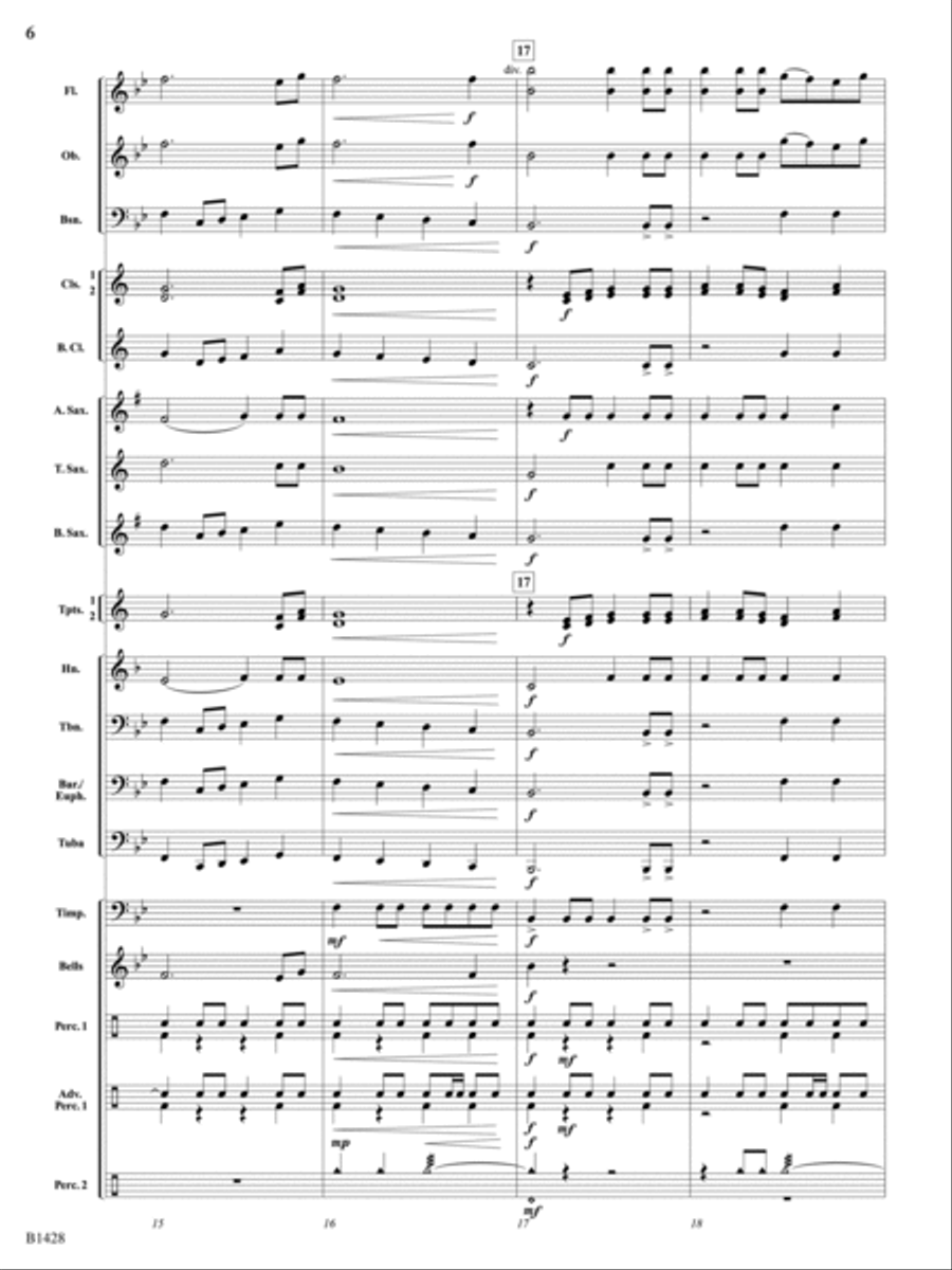 Corps of Discovery (The Great Voyage): Score Concert Band scores gallery preview page 6