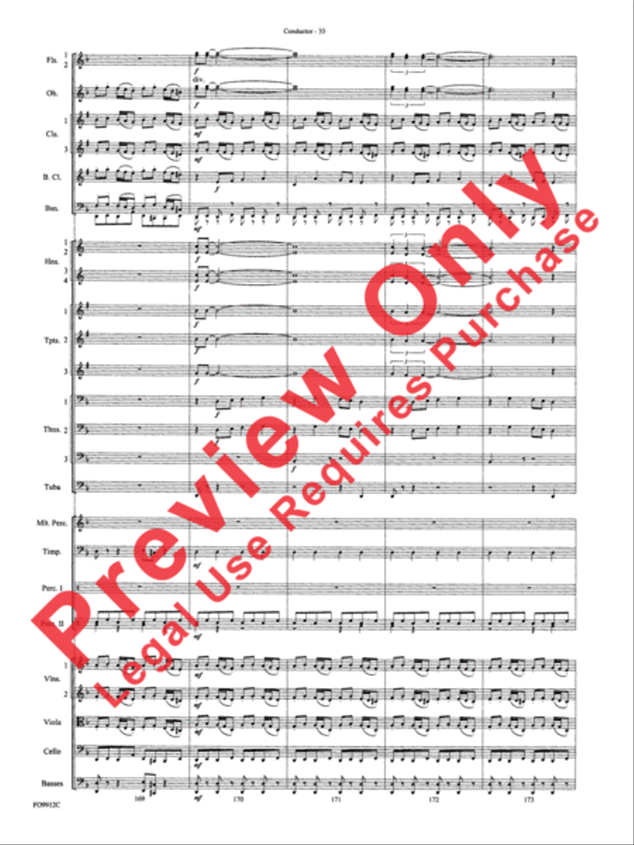 Selections from Star Wars: Episode I The Phantom Menace Full Orchestra scores gallery preview page 79
