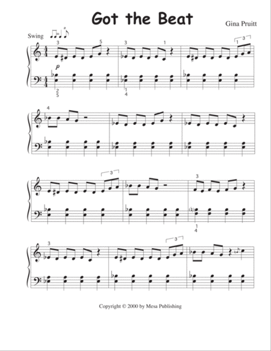 Jazz Made Easy Piano Solo scores gallery preview page 3