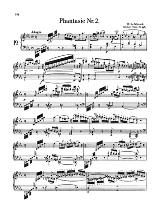 Book cover for Mozart: Fantasy No. 2 in C Minor