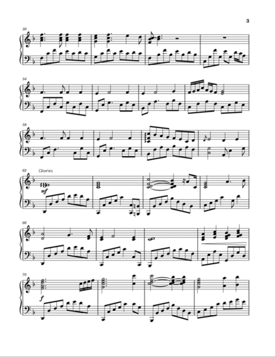 My Heart Will Go On (love Theme From 'titanic') Piano Solo scores gallery preview page 3
