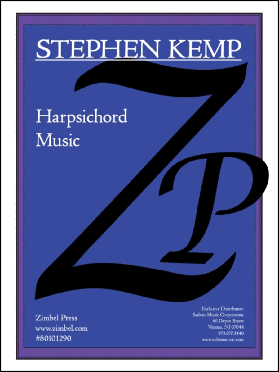 Harpsichord Music Harpsichord scores gallery preview page 1