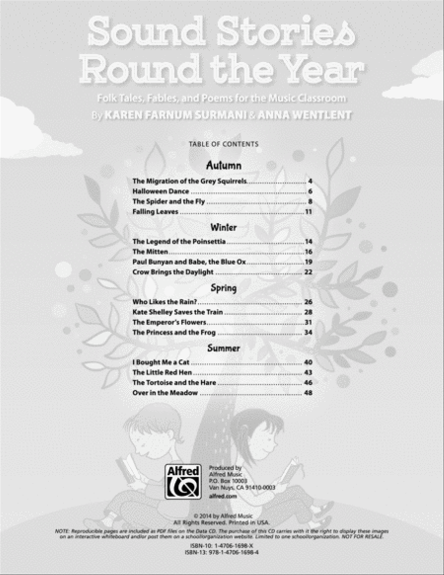 Sound Stories Round the Year Classroom Materials scores gallery preview page 5