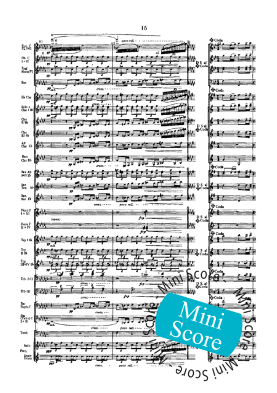 March to Mars March to Mars Concert Band scores gallery preview page 19