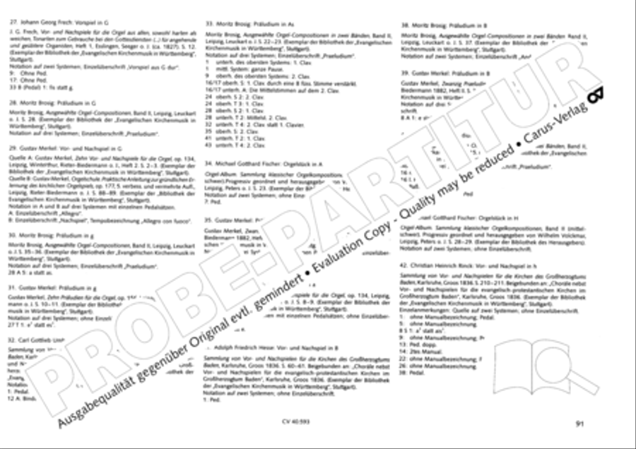 Free Organ Music from the Romantic Period, Vol. I (Freie Orgelmusik der Romantik, Band I) Organ scores gallery preview page 96