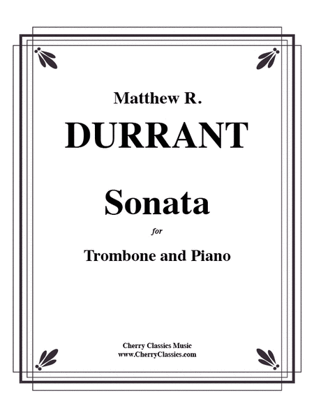 Sonata for Trombone and Piano image number null