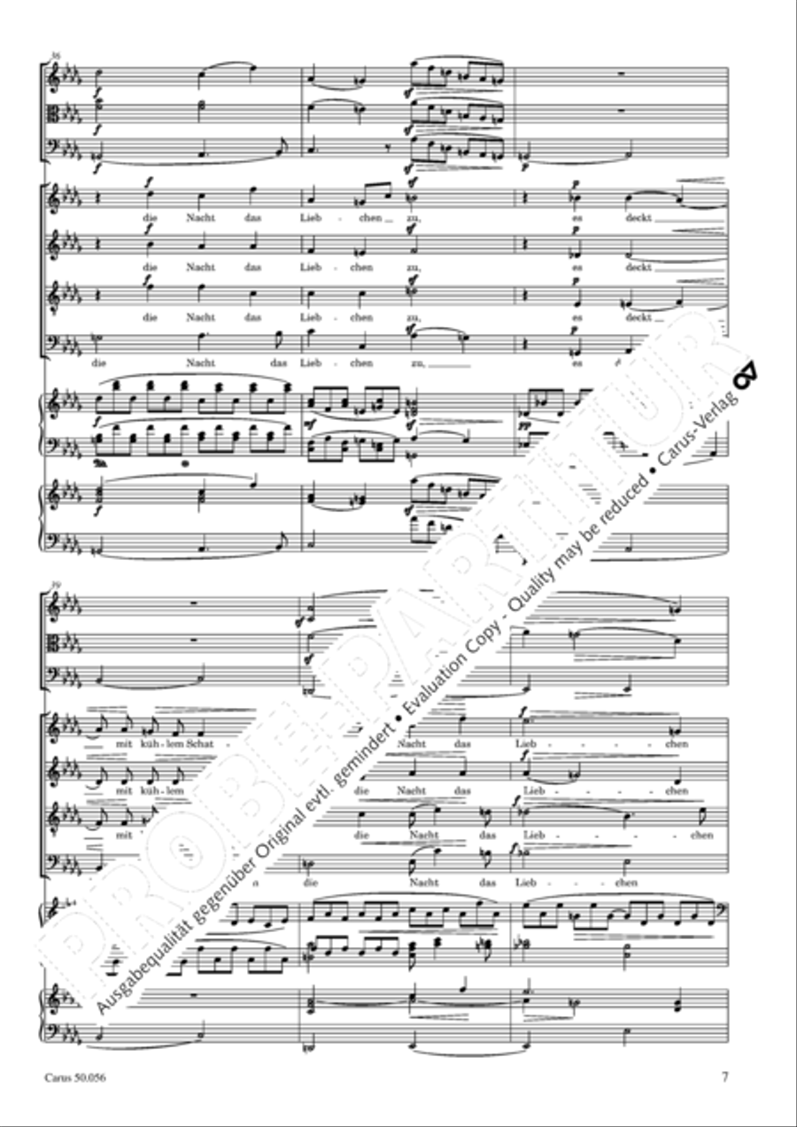 Die Nacht Die Nacht 4-Part scores gallery preview page 8