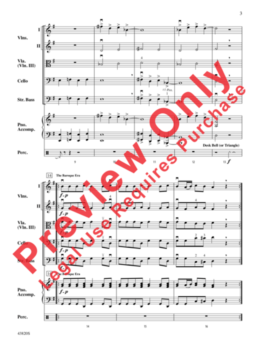 Time Machine String Orchestra scores gallery preview page 6