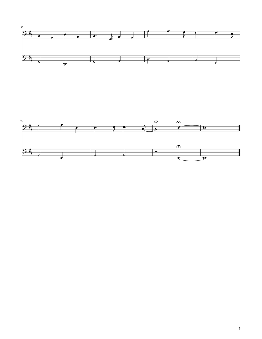 Canon in D - Cello Duet String Duet scores gallery preview page 5