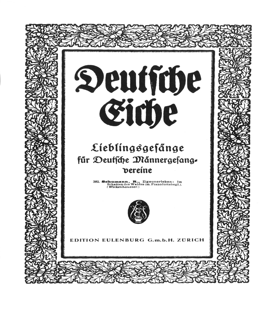 Zigeunerleben (Gypsy life) Men's Choir scores gallery preview page 1