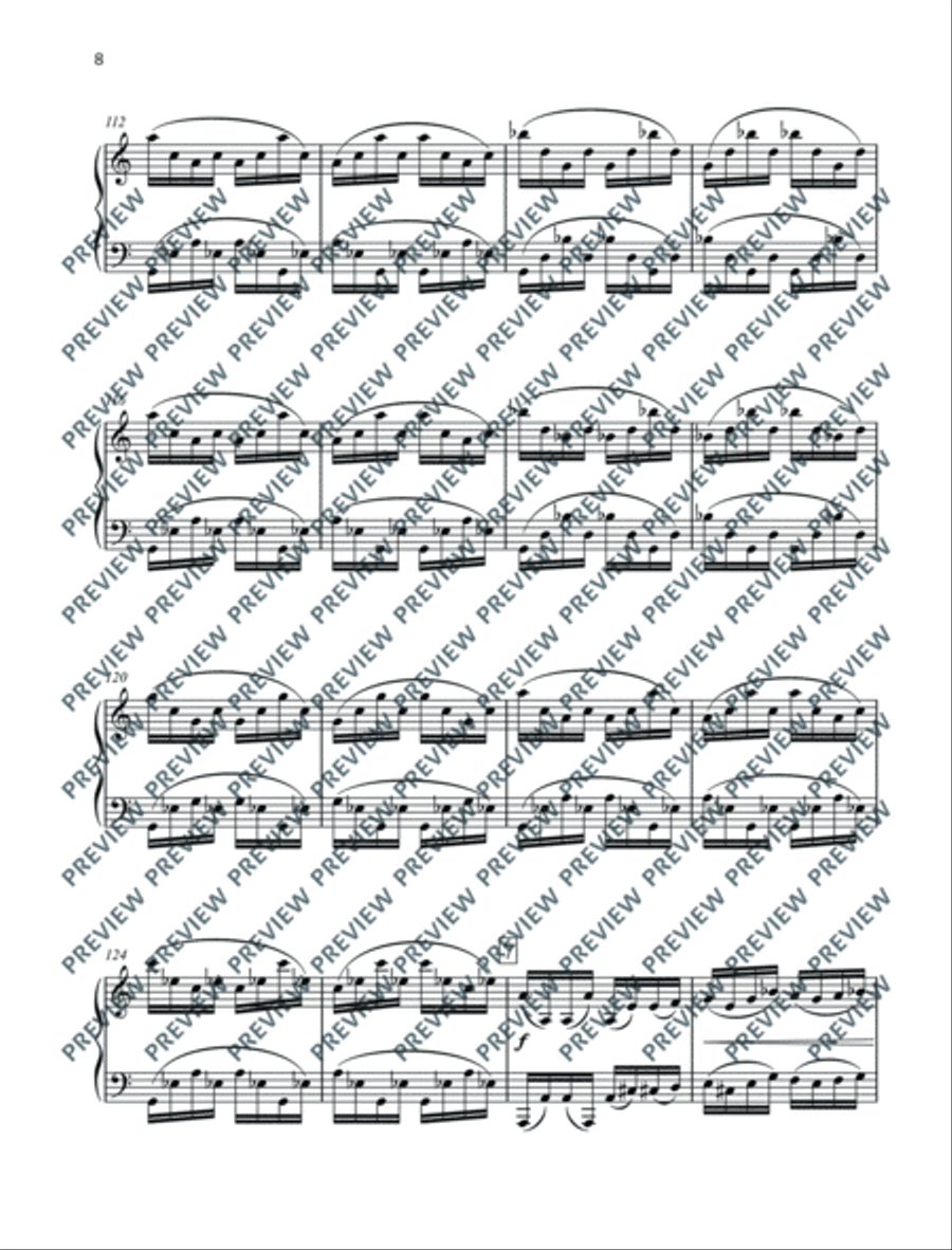 Castillo Interior Piano Solo scores gallery preview page 9