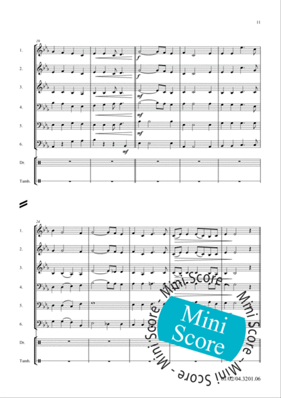 In Good Spirit In Good Spirit Concert Band scores gallery preview page 15