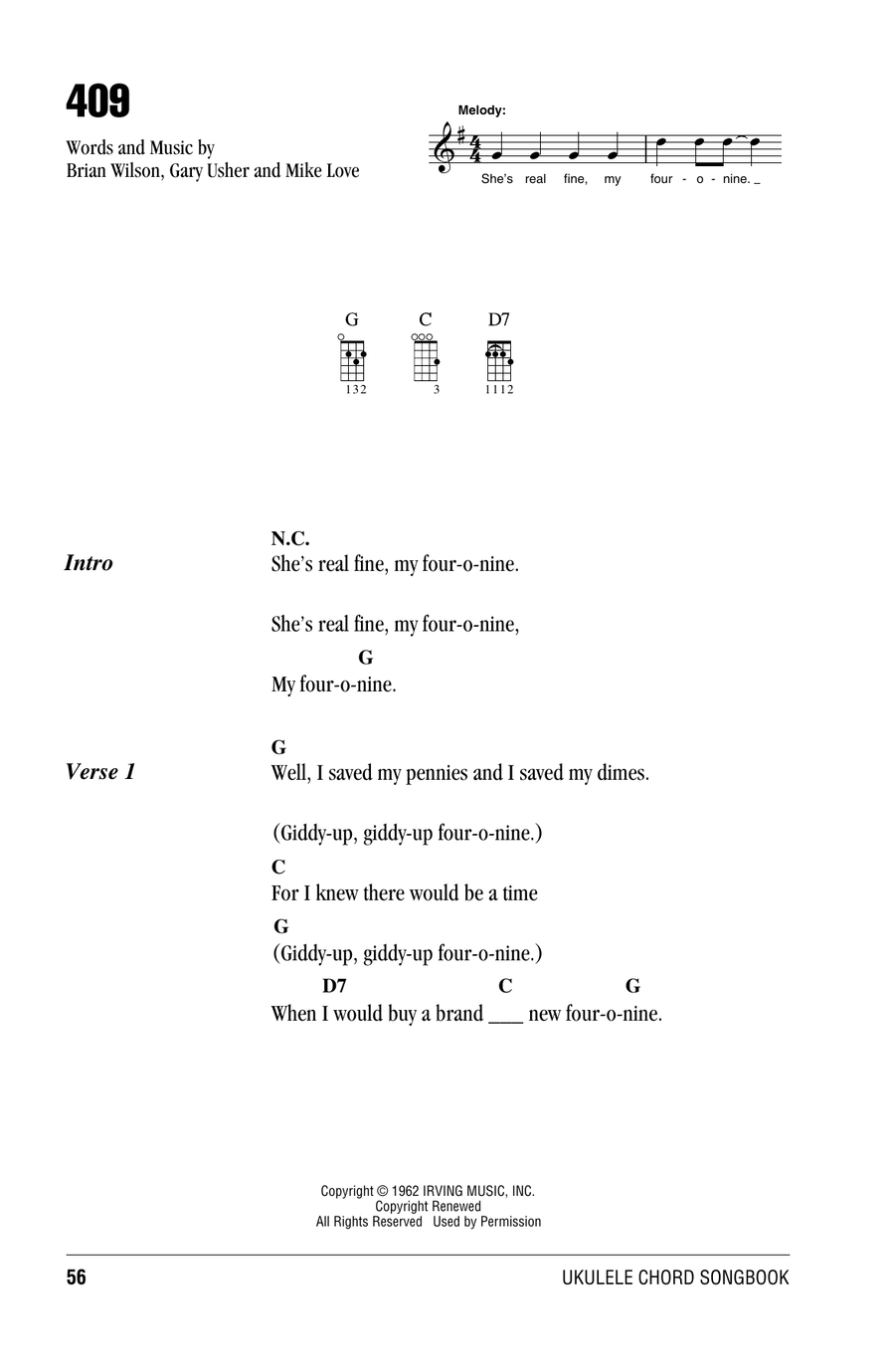 409 409 Ukulele scores gallery preview page 1