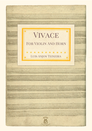 Vivace For Violin And Horn