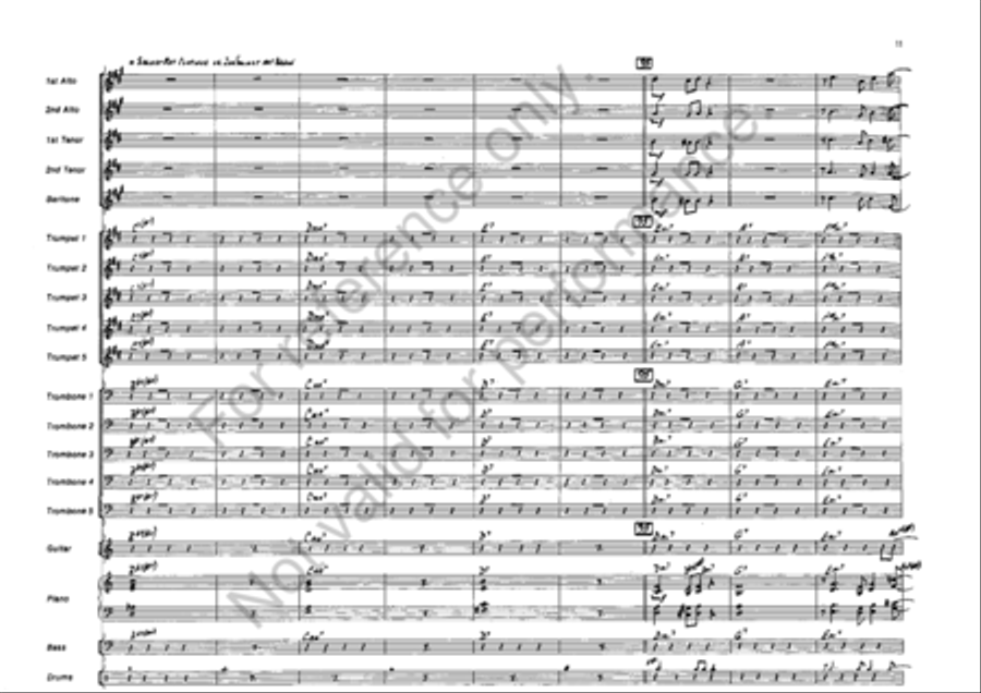 Conversation Piece Jazz Ensemble scores gallery preview page 11