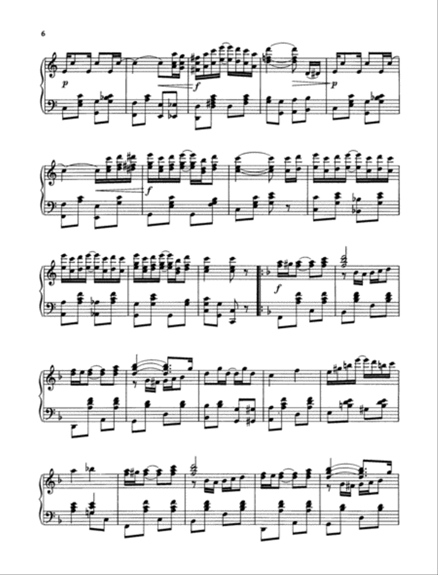 Famous Ragtimes 1 Famous Ragtimes 1 Piano Solo scores gallery preview page 3