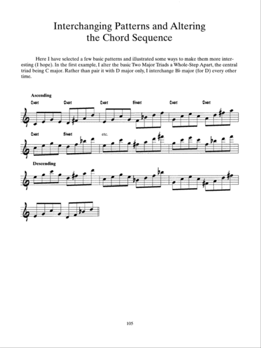 Triad Pairs for Jazz Triad Pairs for Jazz Collection / Songbook scores gallery preview page 7