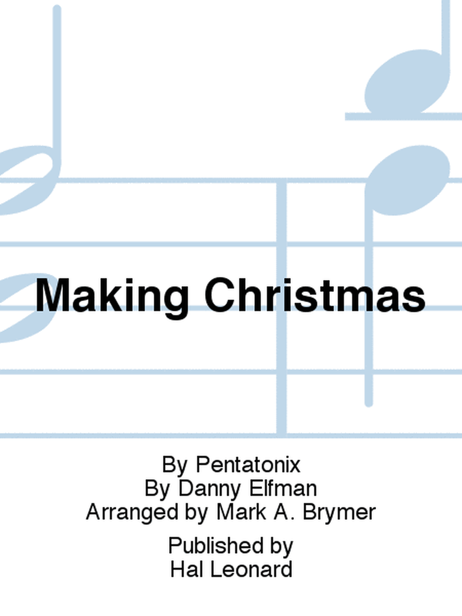 Making Christmas (from The Nightmare Before Christmas) (arr. Mark Brymer) image number null